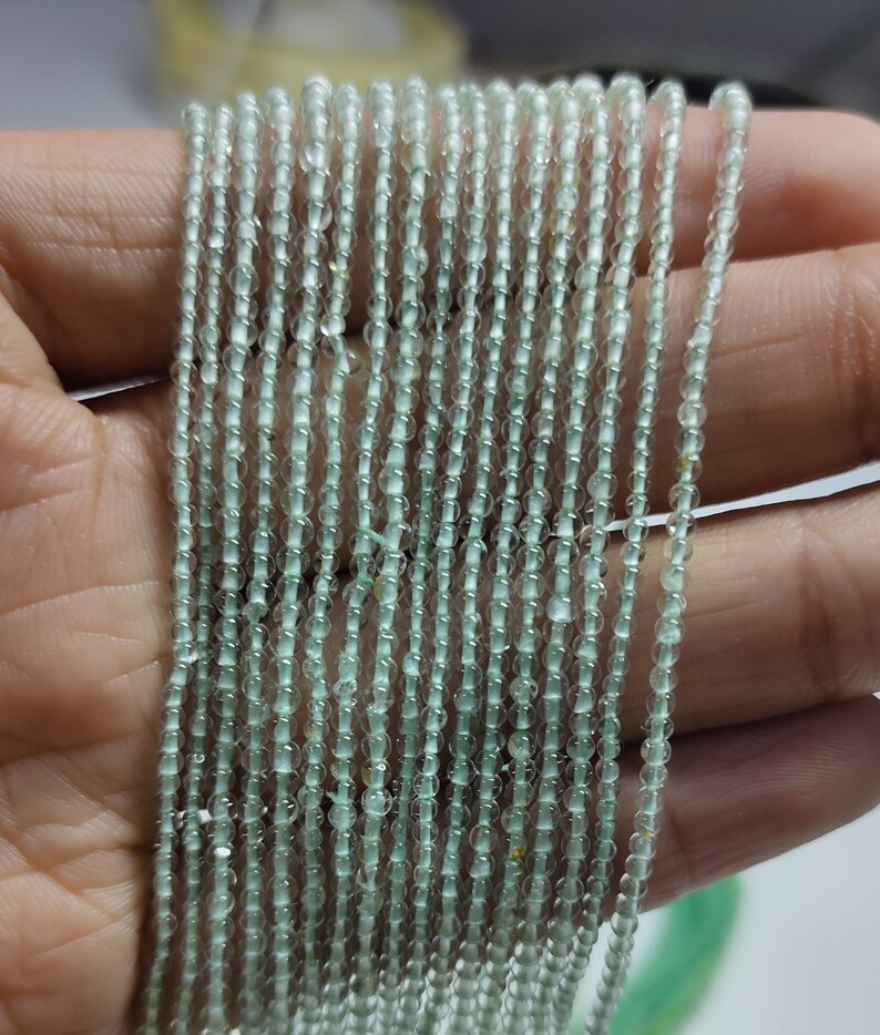 Natural Aquamarine Plain Round beads Plain Aquamarine beads Aquamarine Beads|
