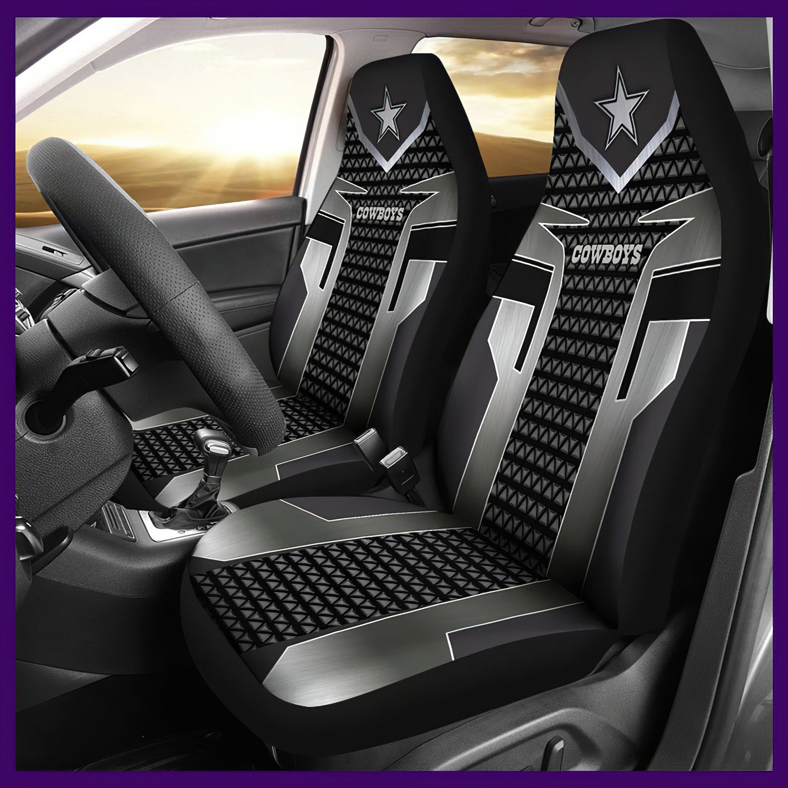 Dallas Cowboys NFL Car Seat Covers Cowboys NFL Football Etsy