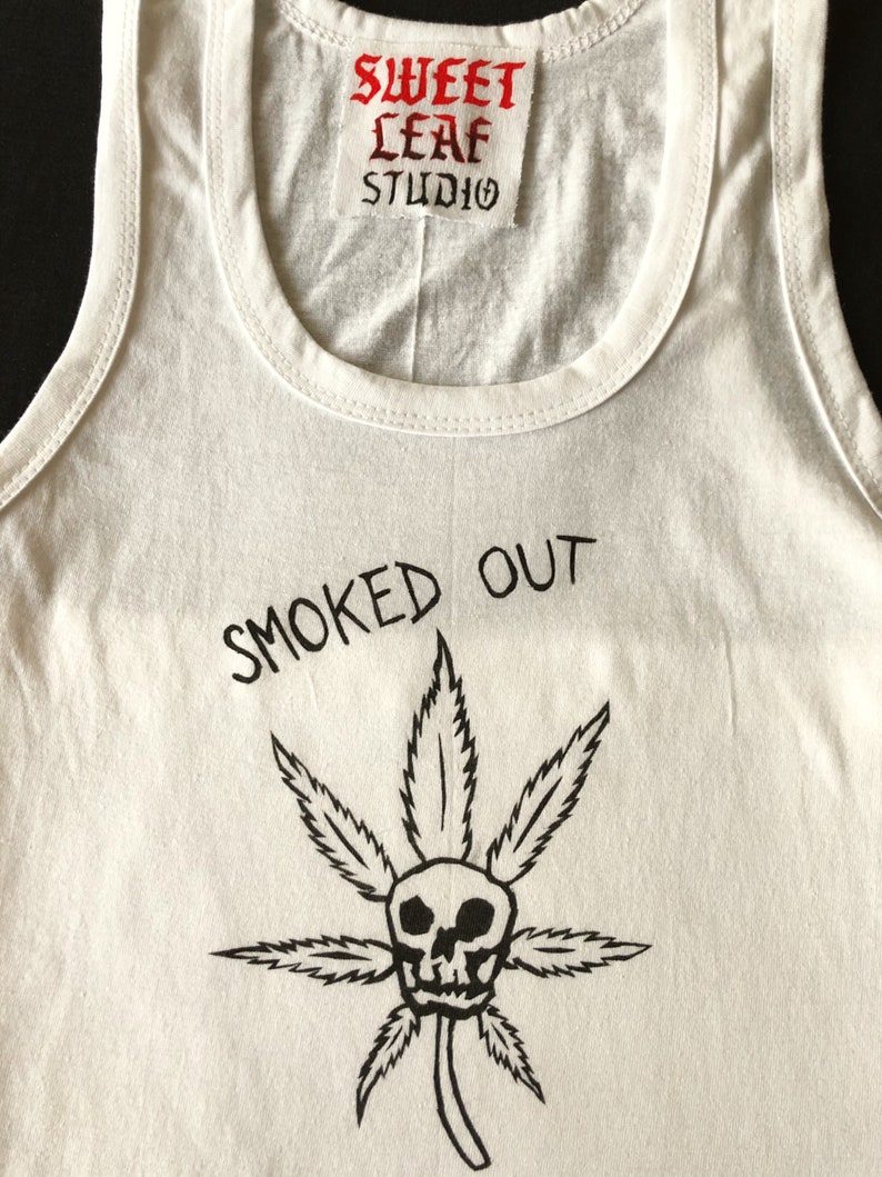 Smoked Out Weed tank top