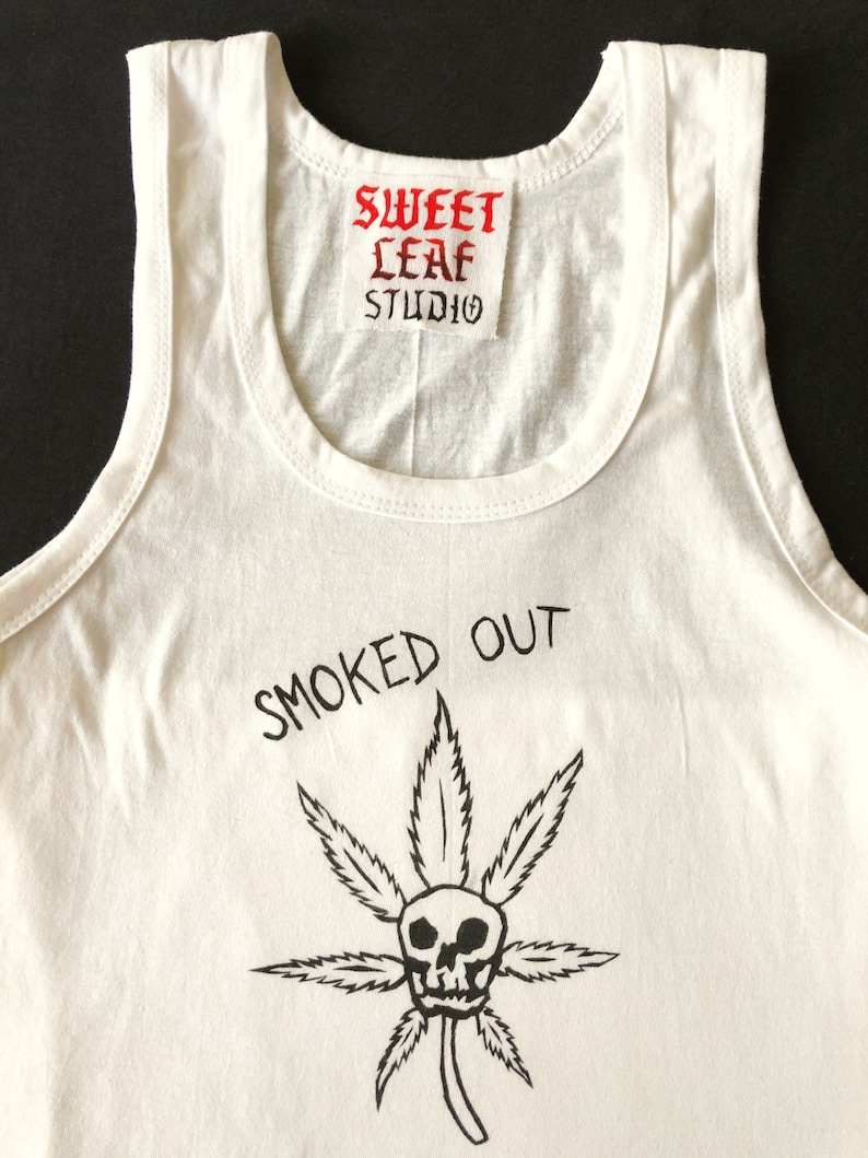 Smoked Out Weed tank top