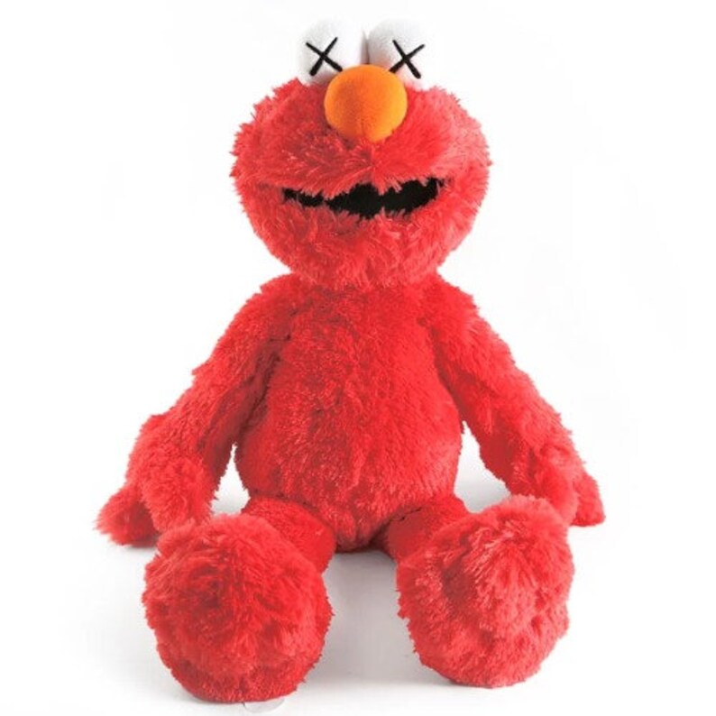 KAWS Sesame Street Uniqlo Elmo / cookie monster / big bird / | Etsy