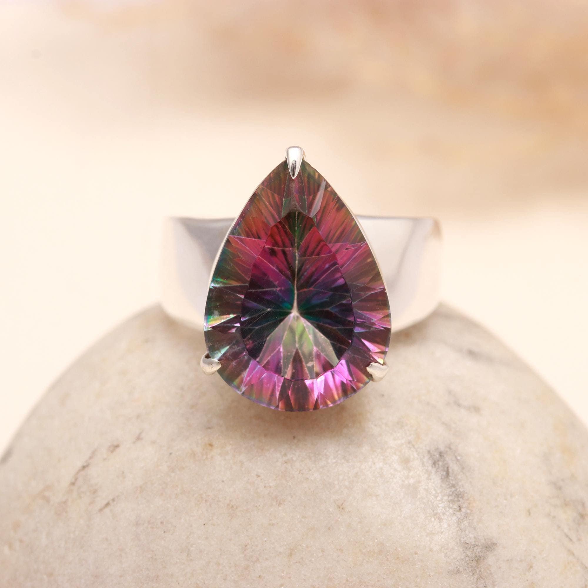 Peacock Mystic Topaz