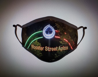 Wooster Street Apizza three layer Face Mask