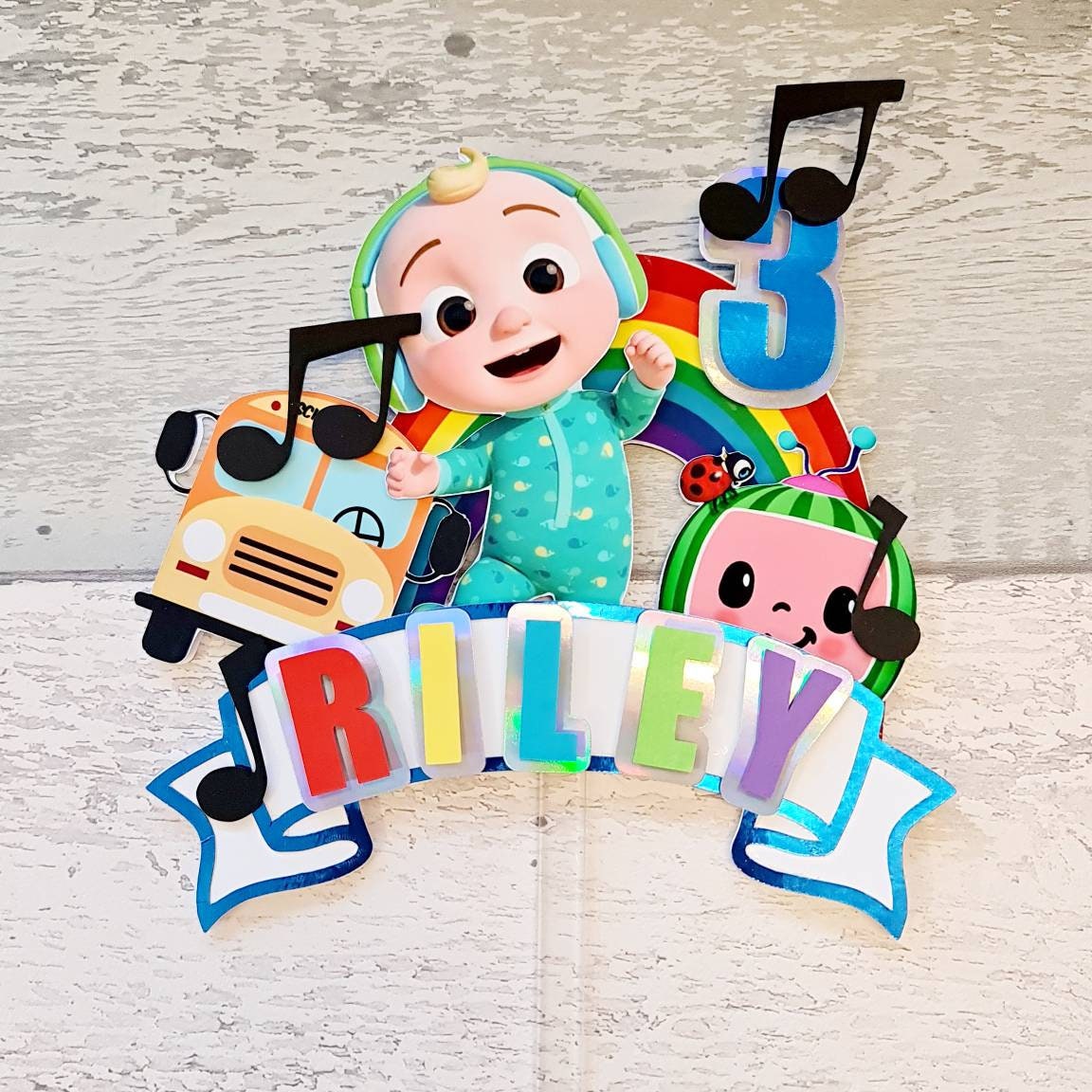 Characters Cake Topper