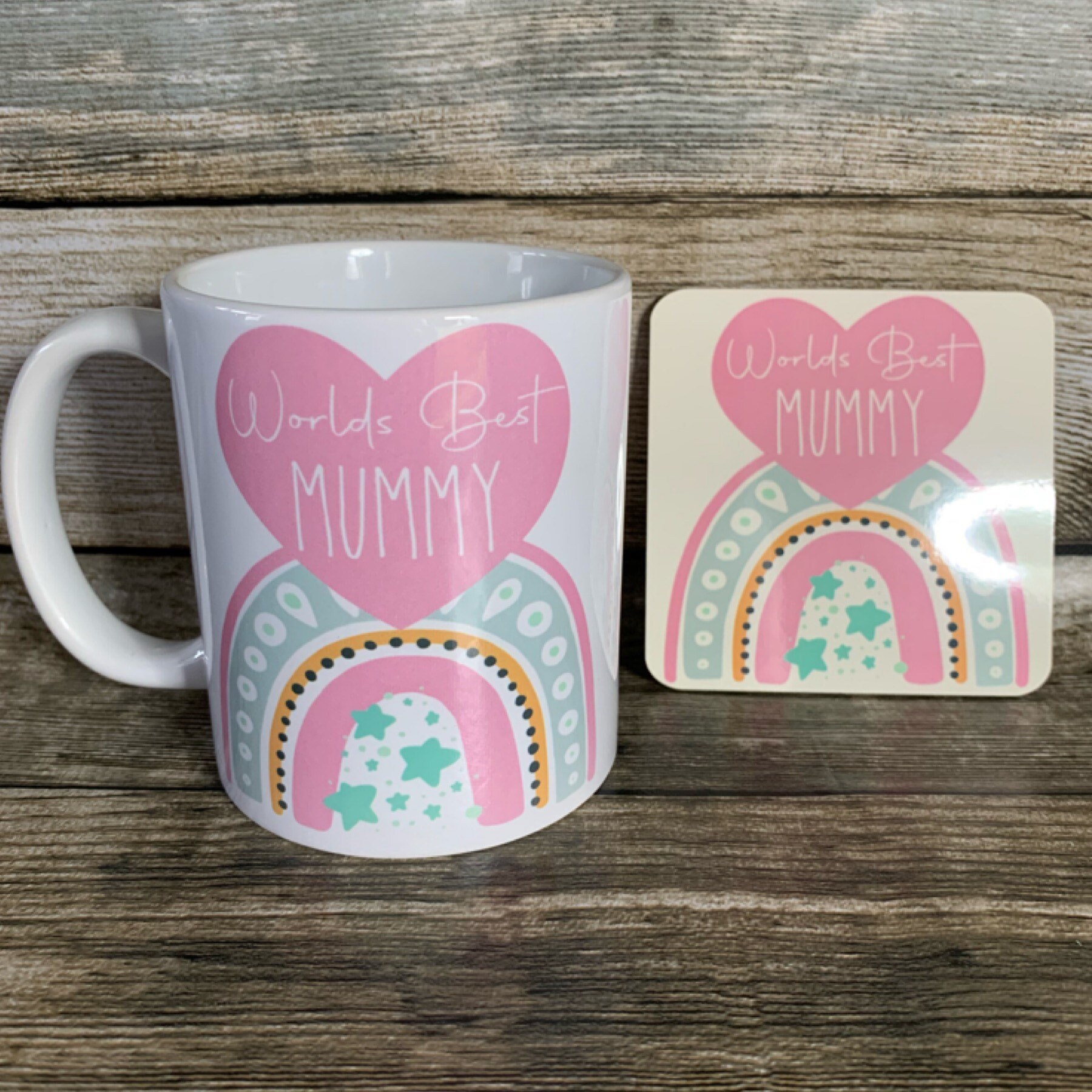 Worlds Best... Mug and Coaster Set Gifts for Her Etsy