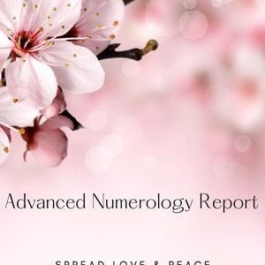 Advanced Numerology Report