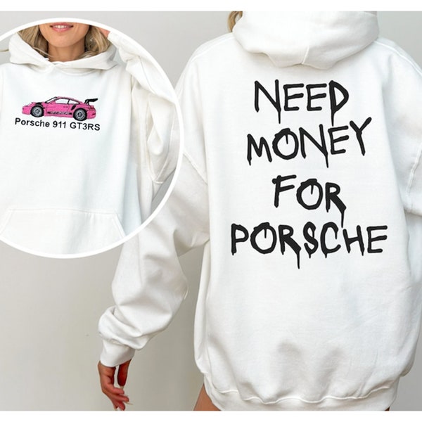 Need Money For Porsche Hoodie - Lustiger Spruch Pullover