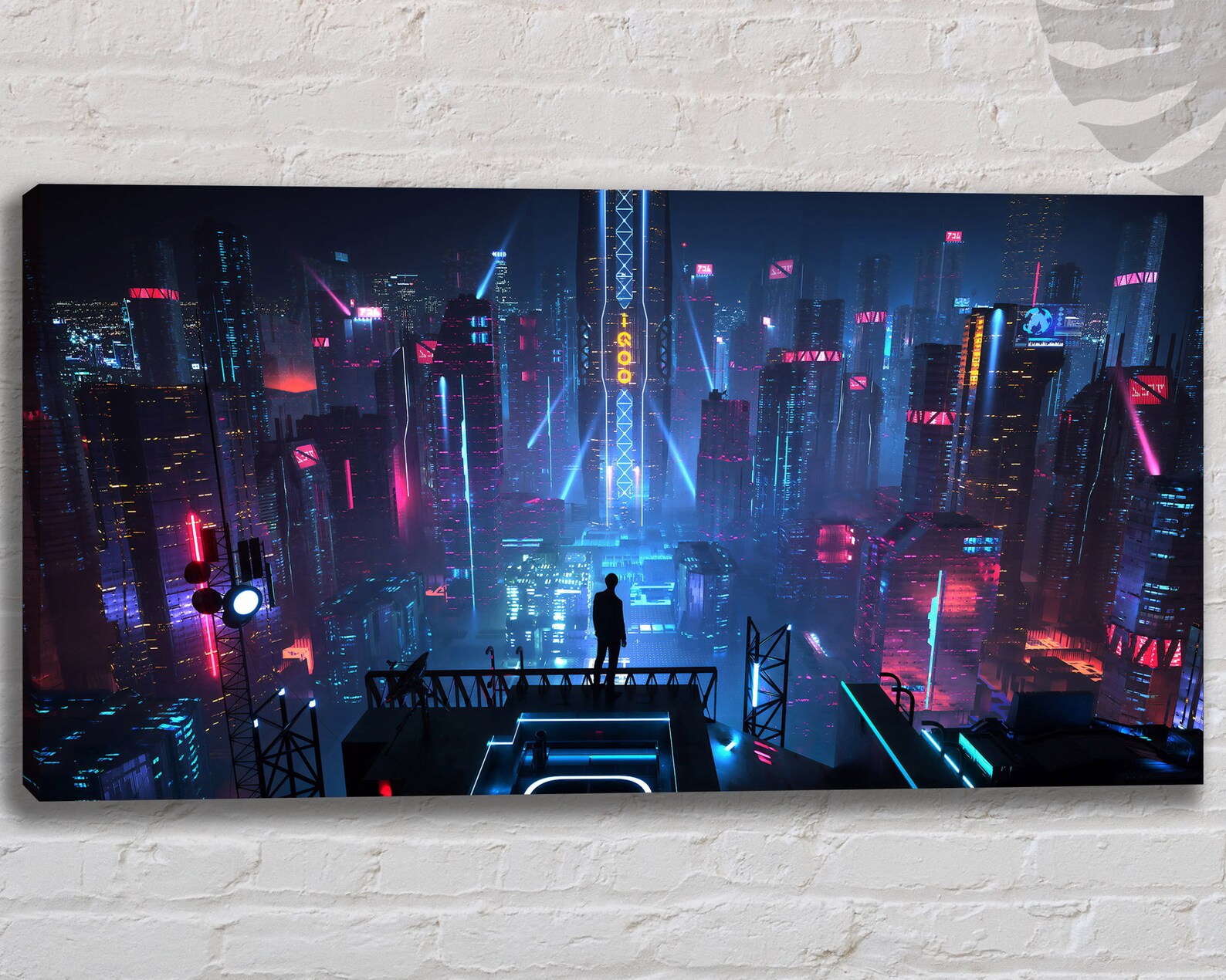 Cyberpunk 2077 Poster Canvas Wall Artwork Cyberpunk 2077 Art | Etsy