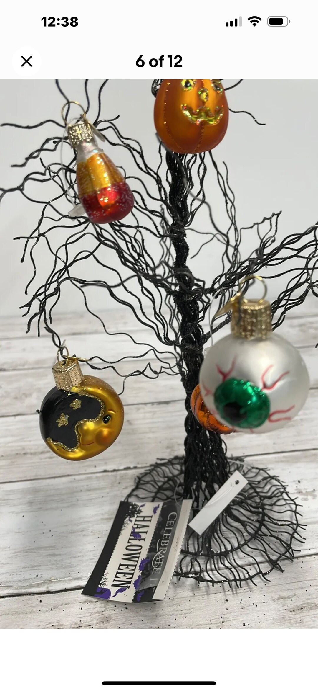HALLOWEEN ORNAMENTS & TREE Old World Christmas Etsy