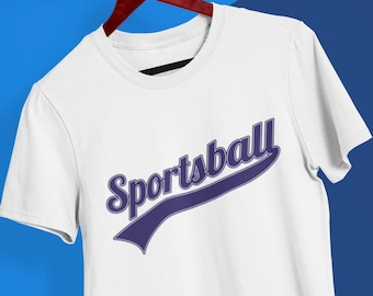 Sportsball Tee, Sports T-shirt, Sports Hater, funny shirt, graphic t-shirt, football season shirt