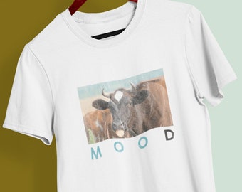 Cow Graphic Tee, Cow T-shirt, Farmer Shirt, Farm Girl, Rustic Tee, Cow Gift
