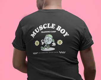 Gym Rat Tee, Funny Graphic Tee, Gym T-shirt, Vintage Shirt,Vintage Style, Retro Cartoon Tee, Unisex Tshirt, Gym Gift, Muscles, Workout Shirt