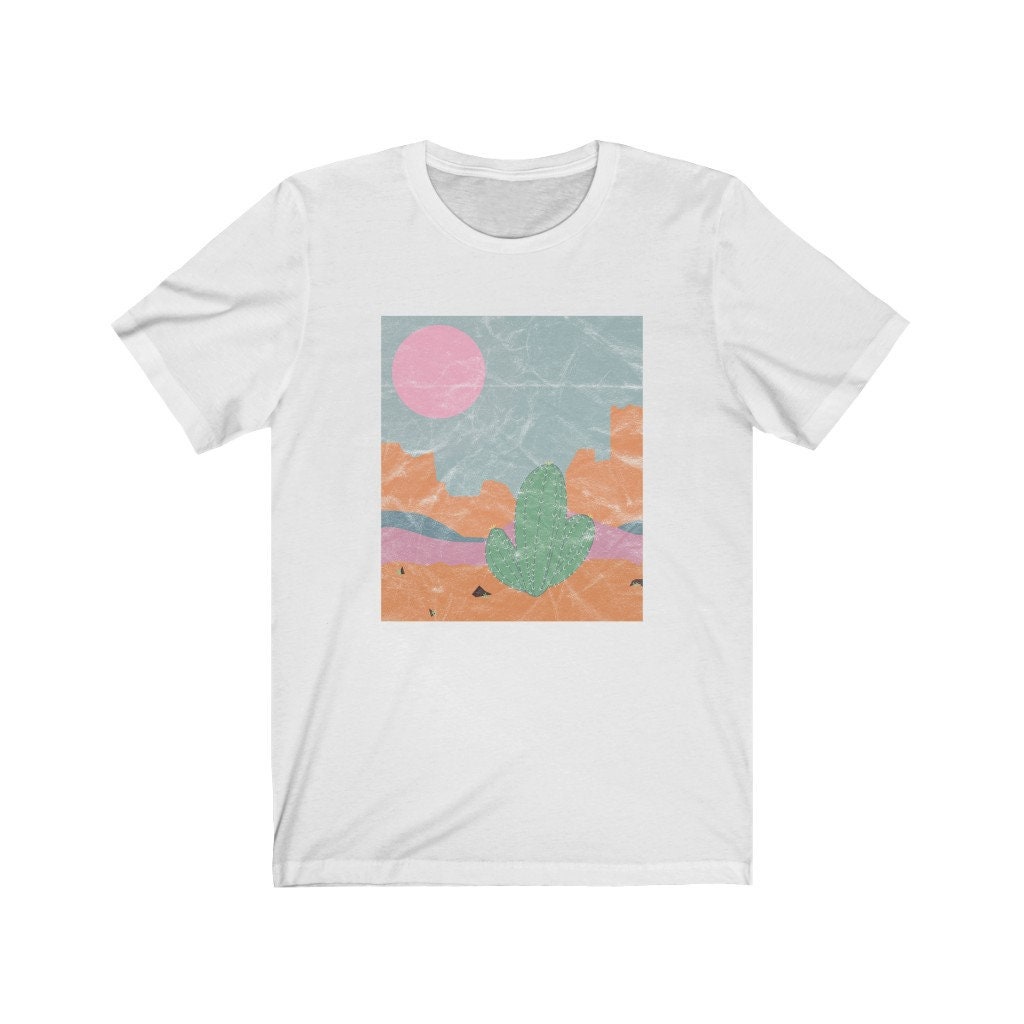 Desert Tee Southwestern T-shirt Cactus T-shirt Graphic Tee - Etsy