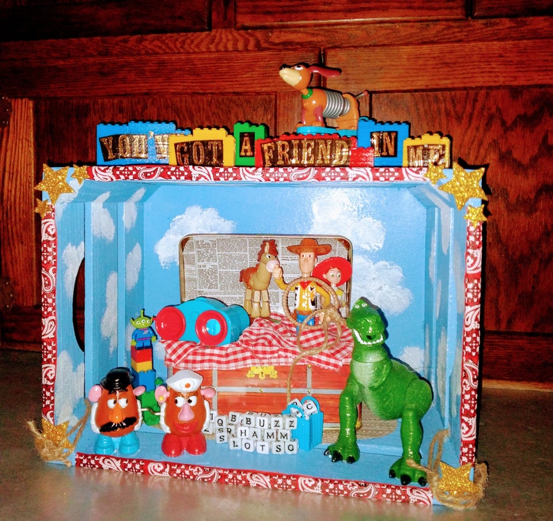 Toy Story Shadow box Etsy