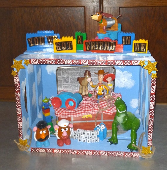 Toy Story Shadow box Etsy