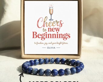 Divorce Celebration Gift for Her – Bracelet Jewelry Present for Newly Single Woman, Friend, Sister, or Daughter