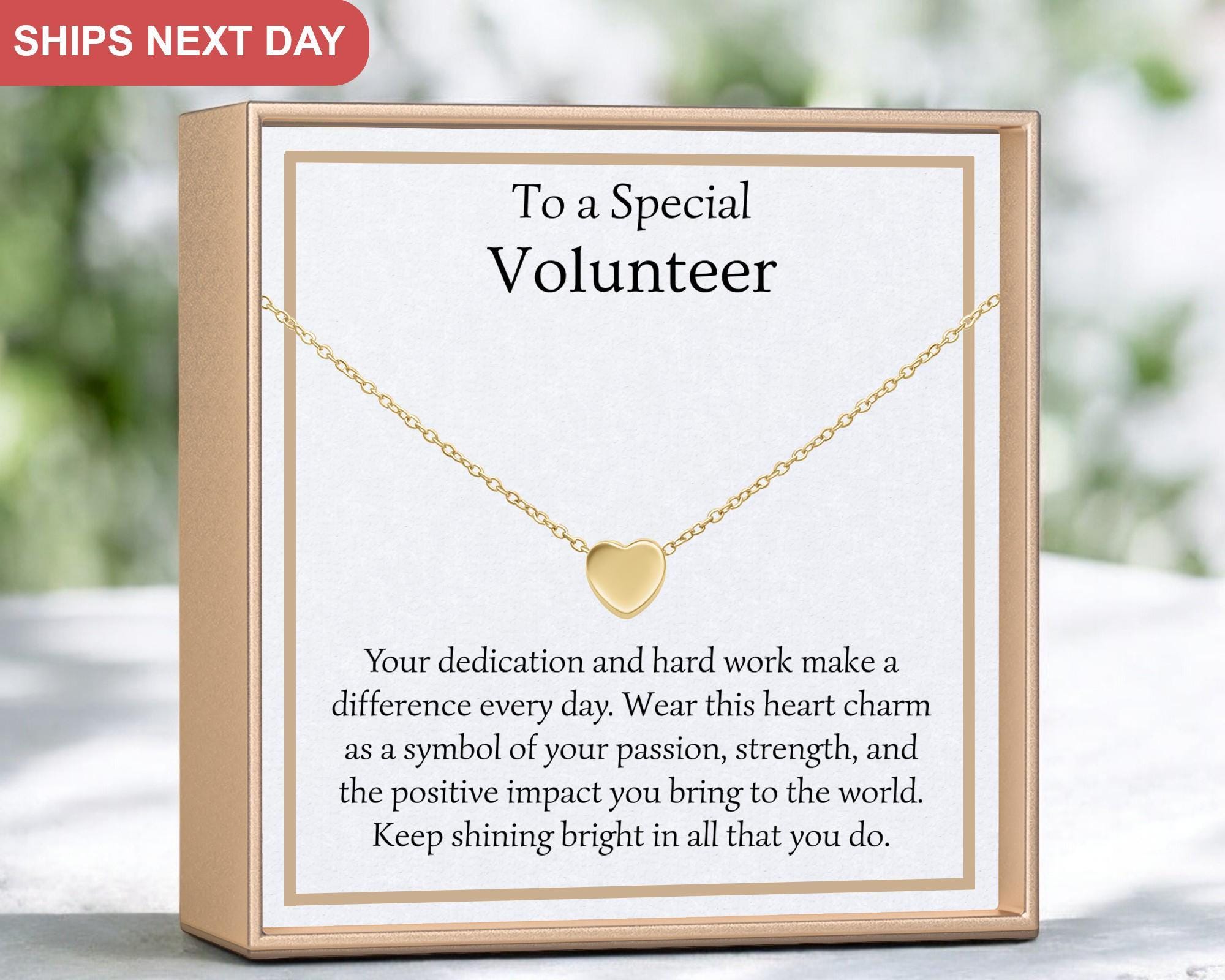 Community service, Nonprofit support, Charity worker, Philanthropy gift, Volunteer appreciation, Giving back, Social impact, Volunteerism.