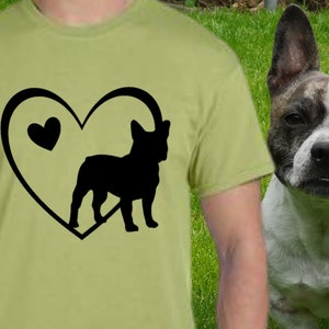 Breed Heart French Bulldog, Frenchie, Boston Terrier SVG PNG JPG digital download Cricut Silhouette  for personal use