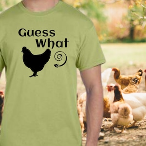 Guess What Chicken Butt SVG PNG JPG digital download Cricut Silhouette  for personal use