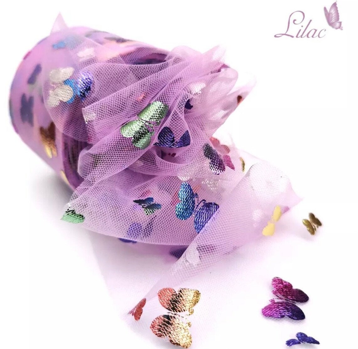 Butterfly Printed Organza Ribbons 6cm width priced by 2M Etsy