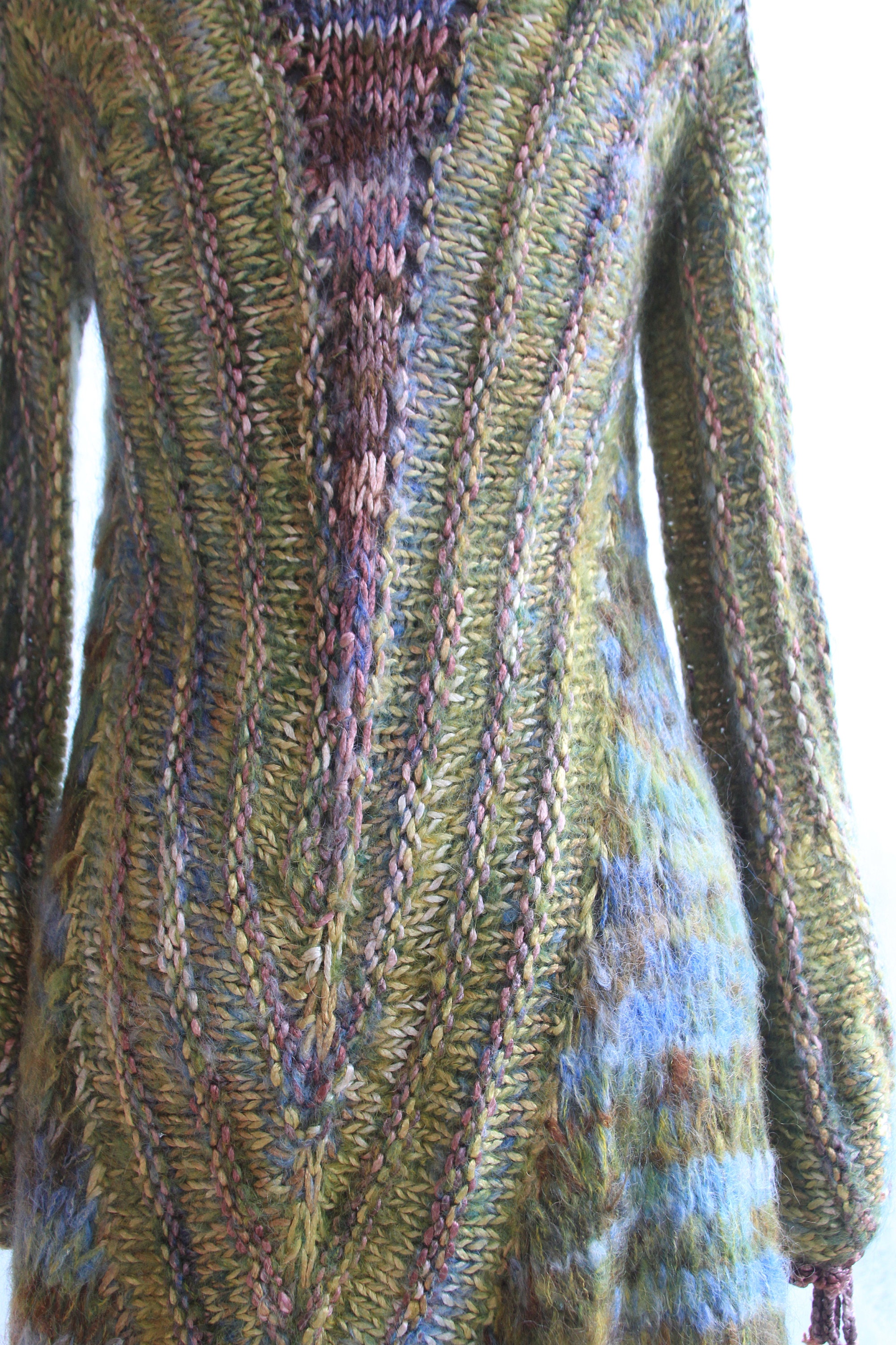 1980s Vintage LOTTE GABOLE of Italy handknit coat of many | Etsy