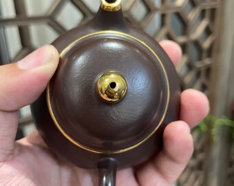 chinese yixing zisha tea pot  handmade Kung Fu Tea Set中国宜兴紫砂壶 立德堂陶艺茶具 德钟壶 全手工原矿紫砂 功夫茶具