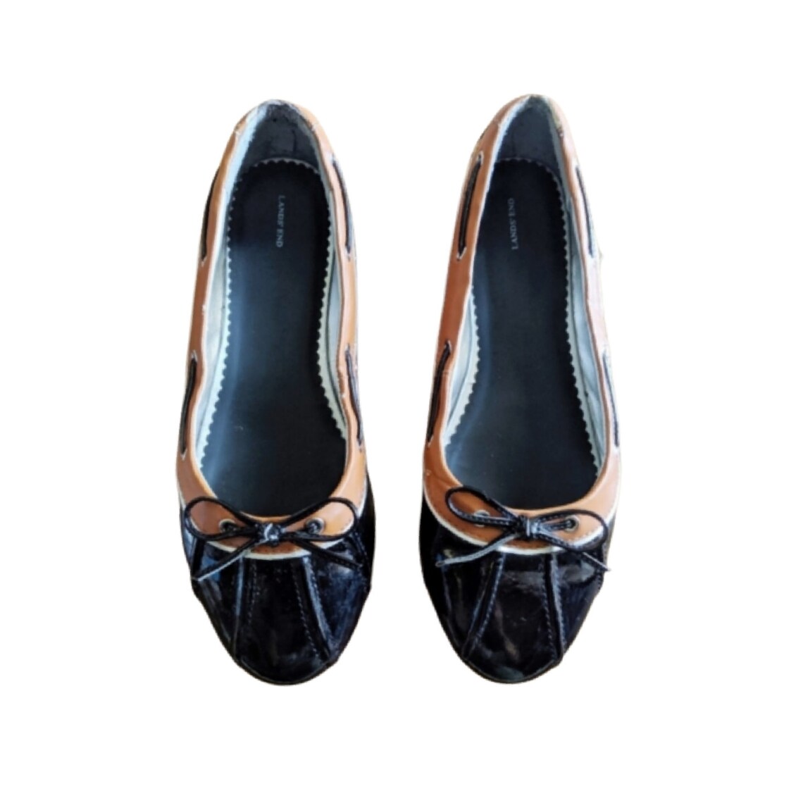 duck boot ballet flats