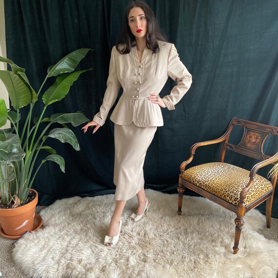 1950's Lilli Ann Skirt Suit