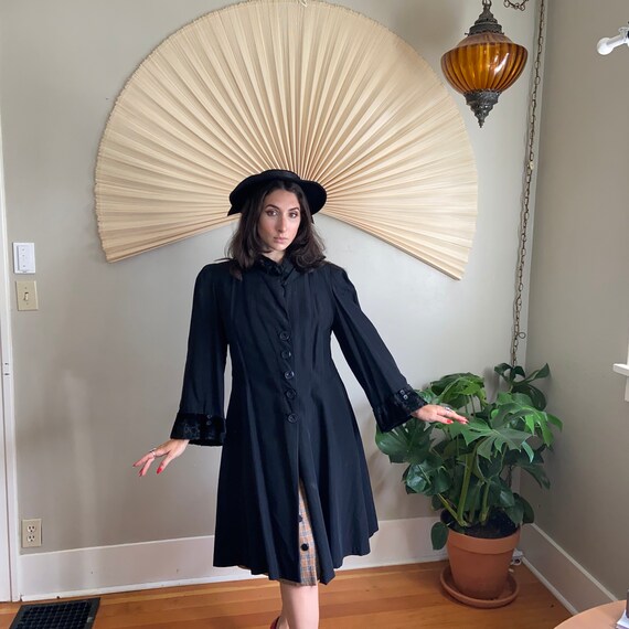 1930's Bore Hair Swing Coat
