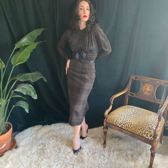 1950's Pinup Secretary Dress