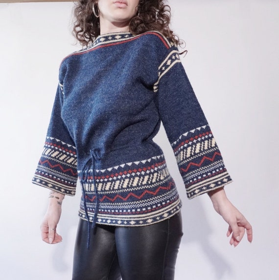 70s knit sweater