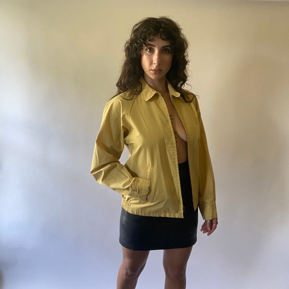 60's Mustard Windbreaker Gem