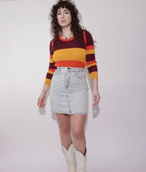 Denim mini skirt 90s hotsell