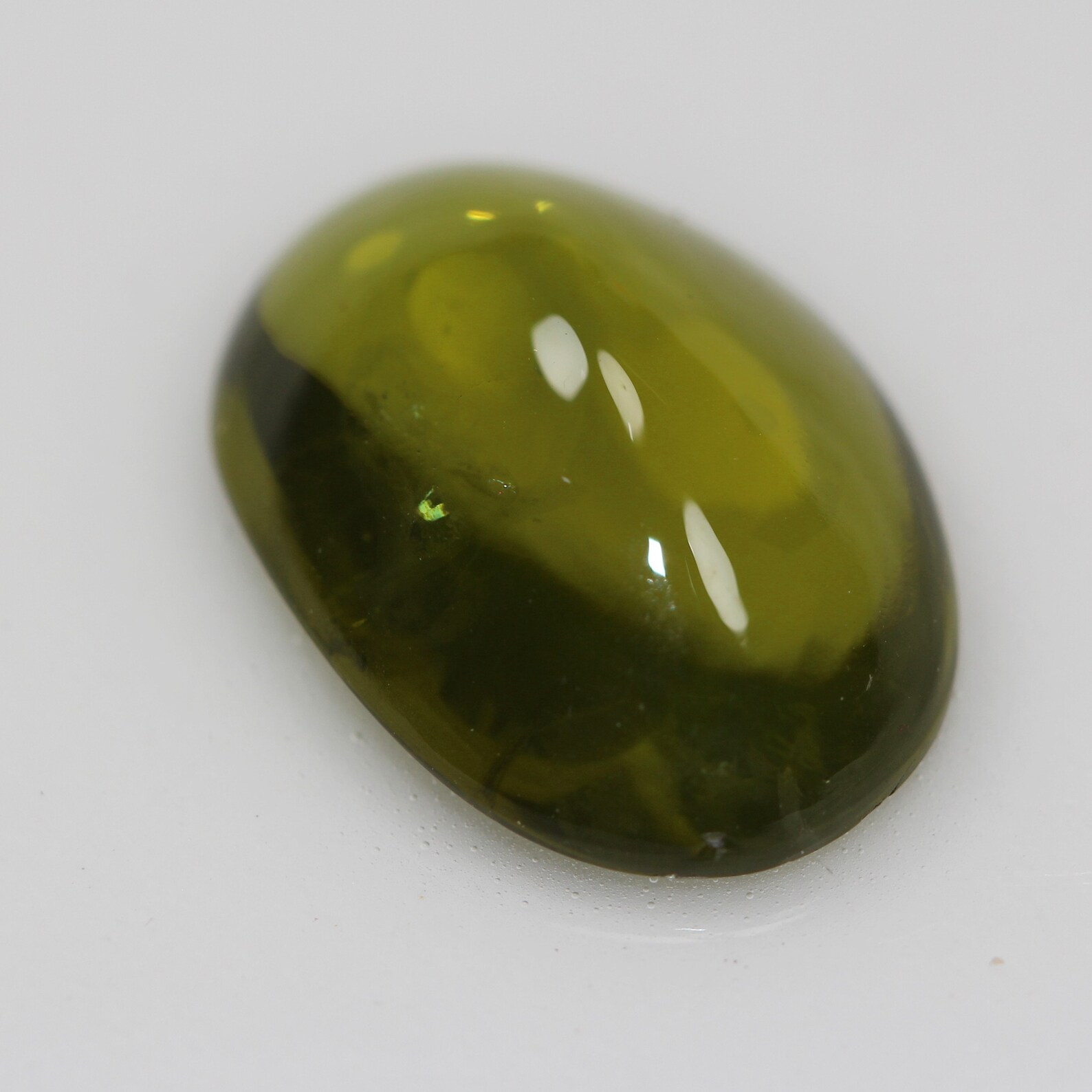 Natürliche Peridot Stein Peridot Cabochon Peridot ovale Form | Etsy