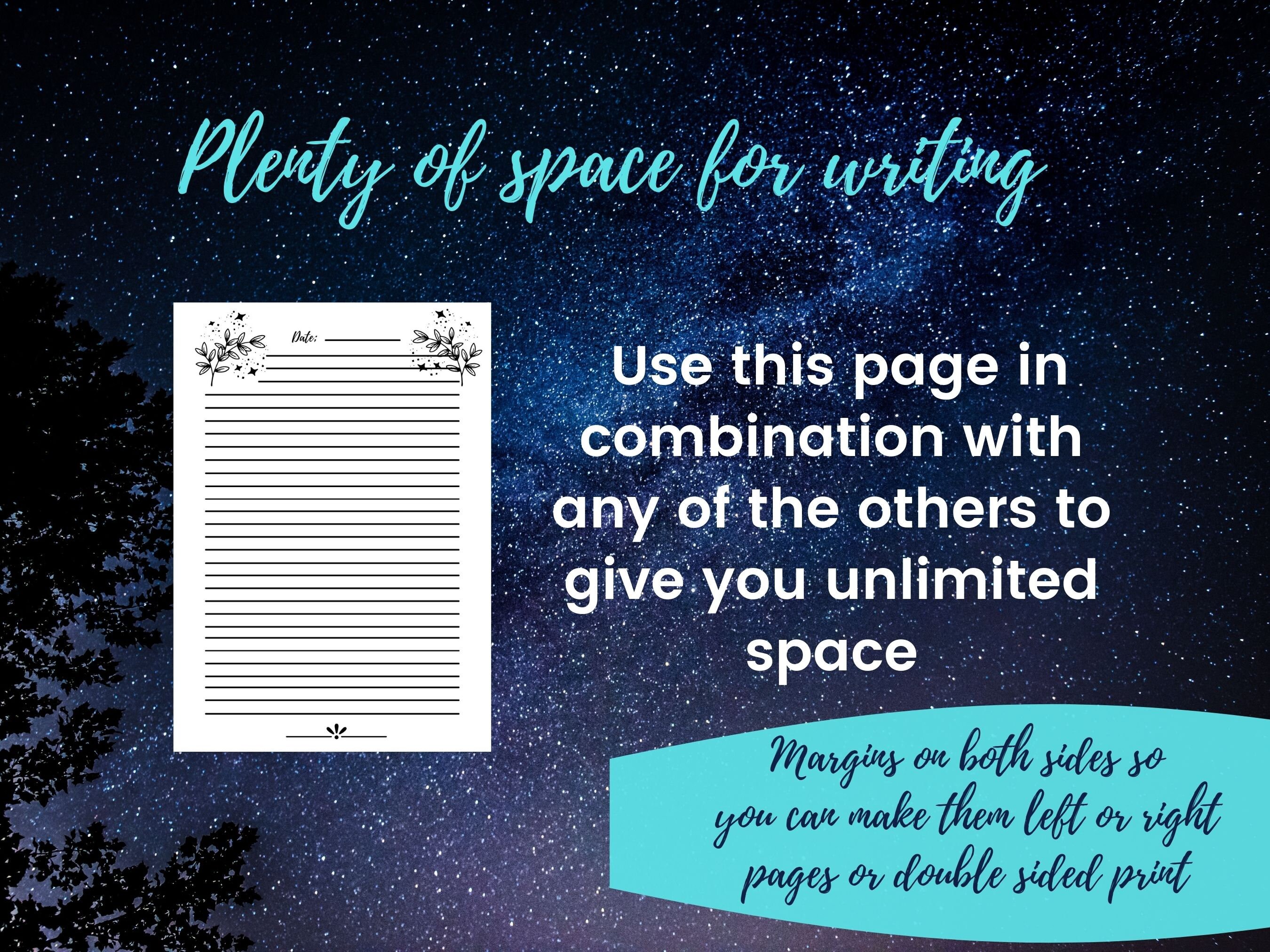 Printable Oracle Card Journal Pages, Oracle Tracker Pages, Oracle Card ...