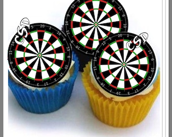 Muffin topper dartboard, ready cut
