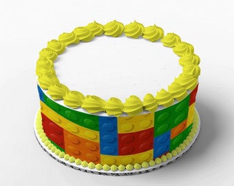 Cake ribbons building blocks 4 cake ribbons made of fondant, edible