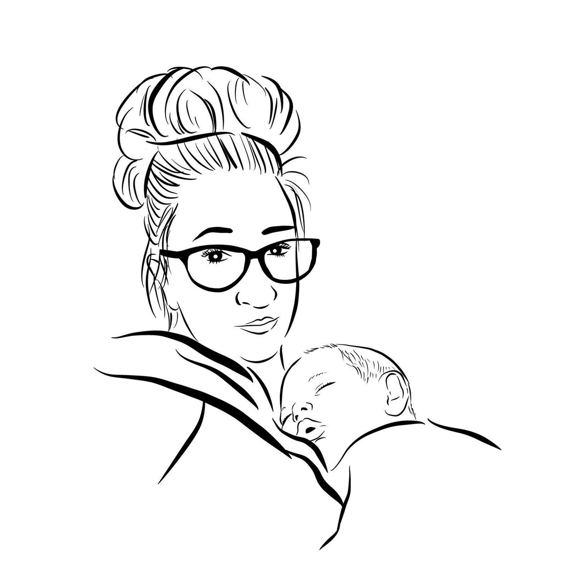 Breastfeeding Custom Art Print. Nursing Journey Gift for Mum. Etsy