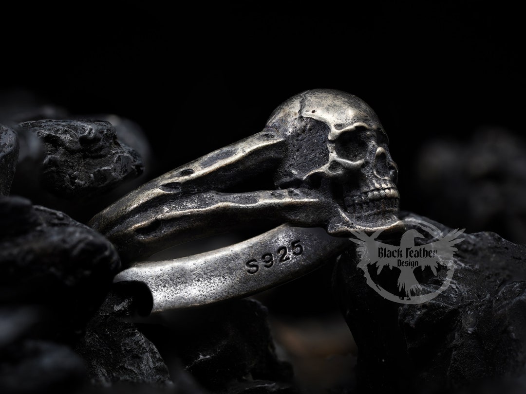 ガボラトリー　Small Gothic Skull Ring  Skull18K Gaboratory ガボラトリー/ガボール (GABORATORY)スモール
