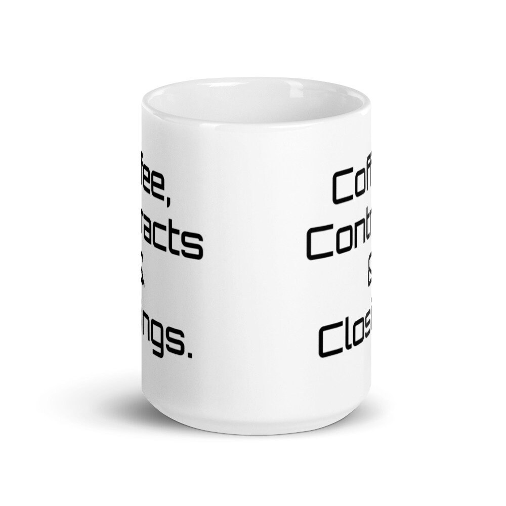 Coffee Contracts and Closings Style 3 Etsy UK