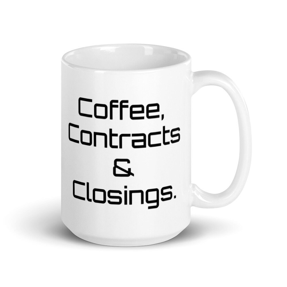 Coffee Contracts and Closings Style 3 Etsy UK