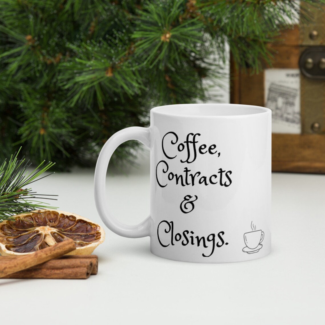 REALTOR Mug Coffee Contracts and Closings Etsy