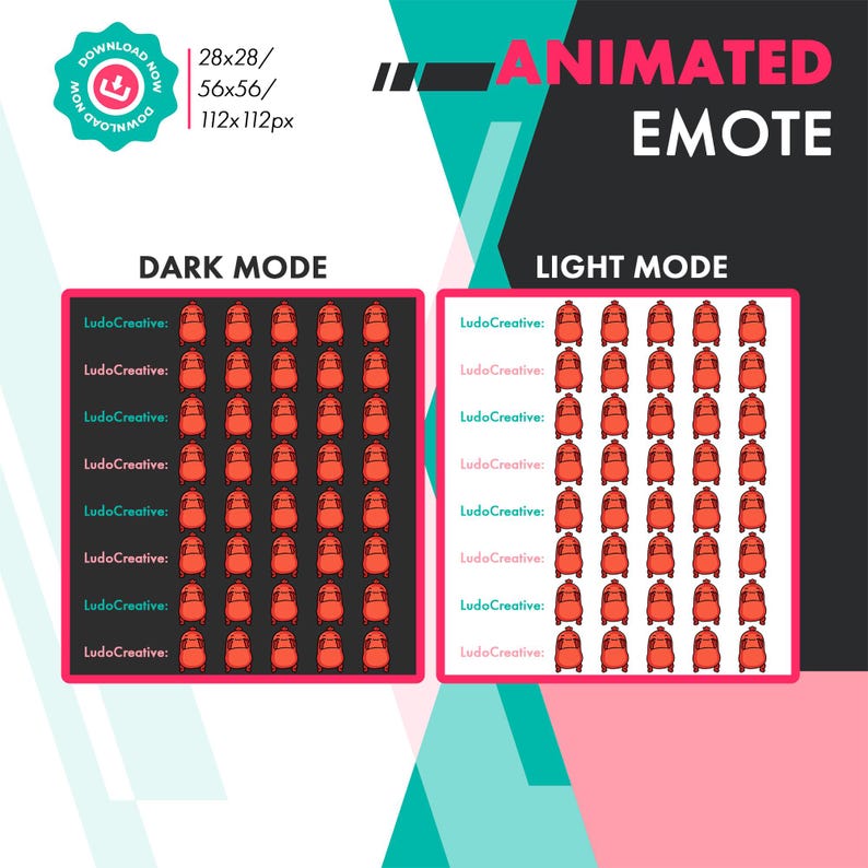 Animated Dance Emote, Cute Sausage Belly Dance Emote for Twitch Youtube