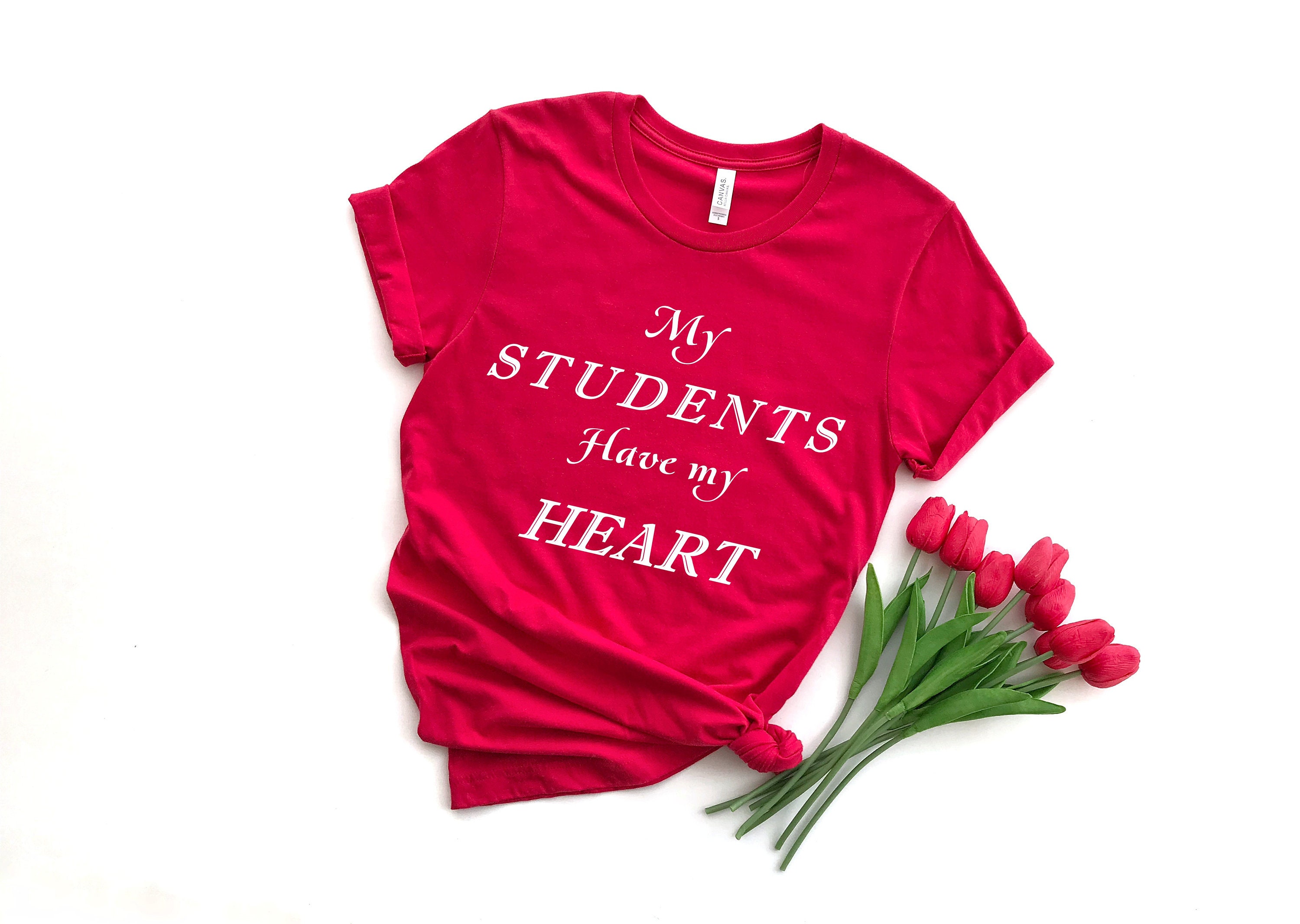 Teacher Valentines Day Shirt My Students Have My Heart | Etsy