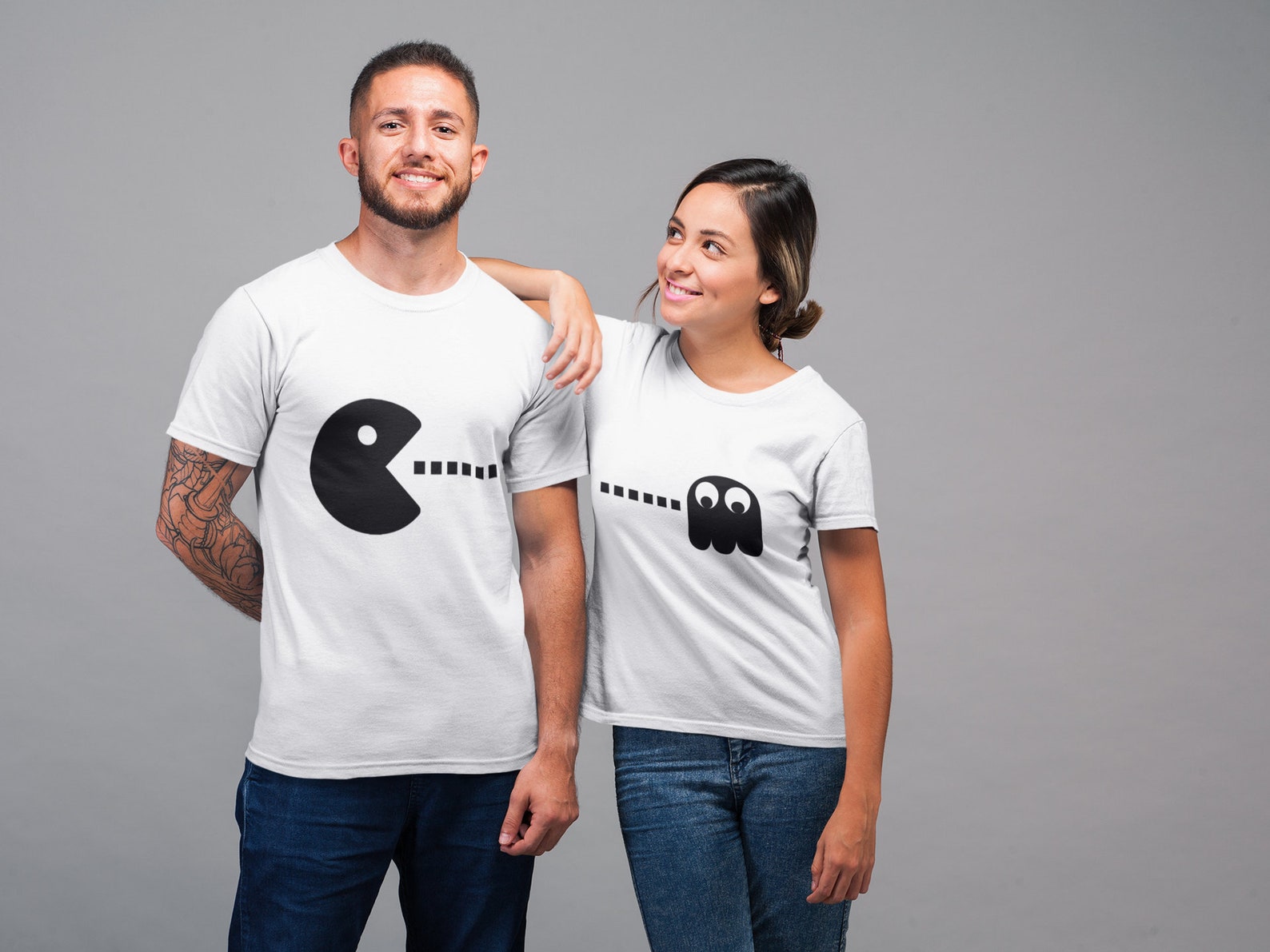 Gamer Couple Shirts Valentines Day Matching Couple Shirts | Etsy