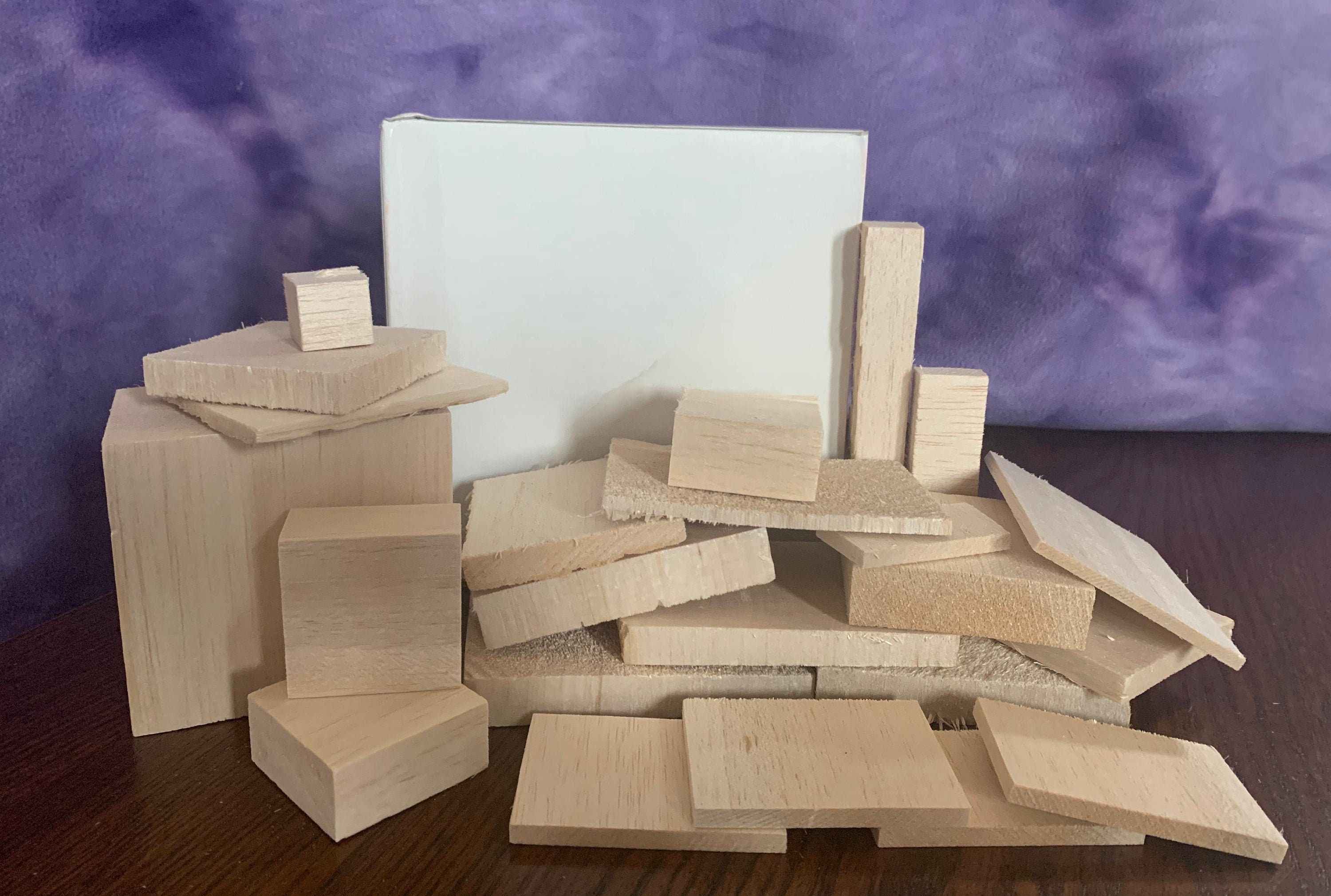 Assorted Balsa Wood Blocks