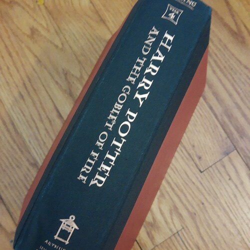 Harry Potter and the Goblet of Fire 1st American Edition - 1st Print shops Run