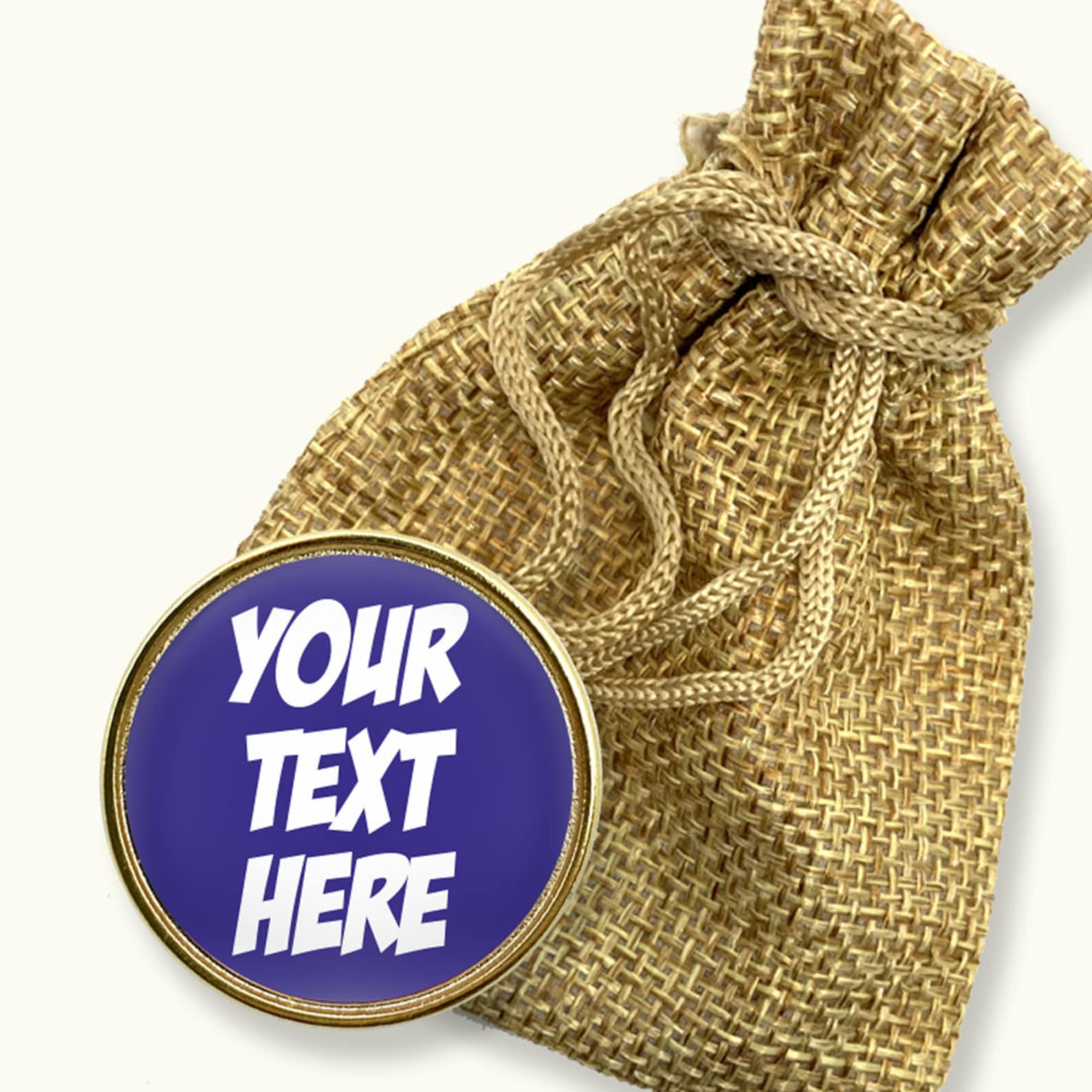 Custom Metal Lapel Pin Badge & Drawstring Bag Gift Etsy UK