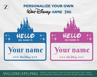 Free Free 135 Disney Cast Member Name Tag Svg SVG PNG EPS DXF File