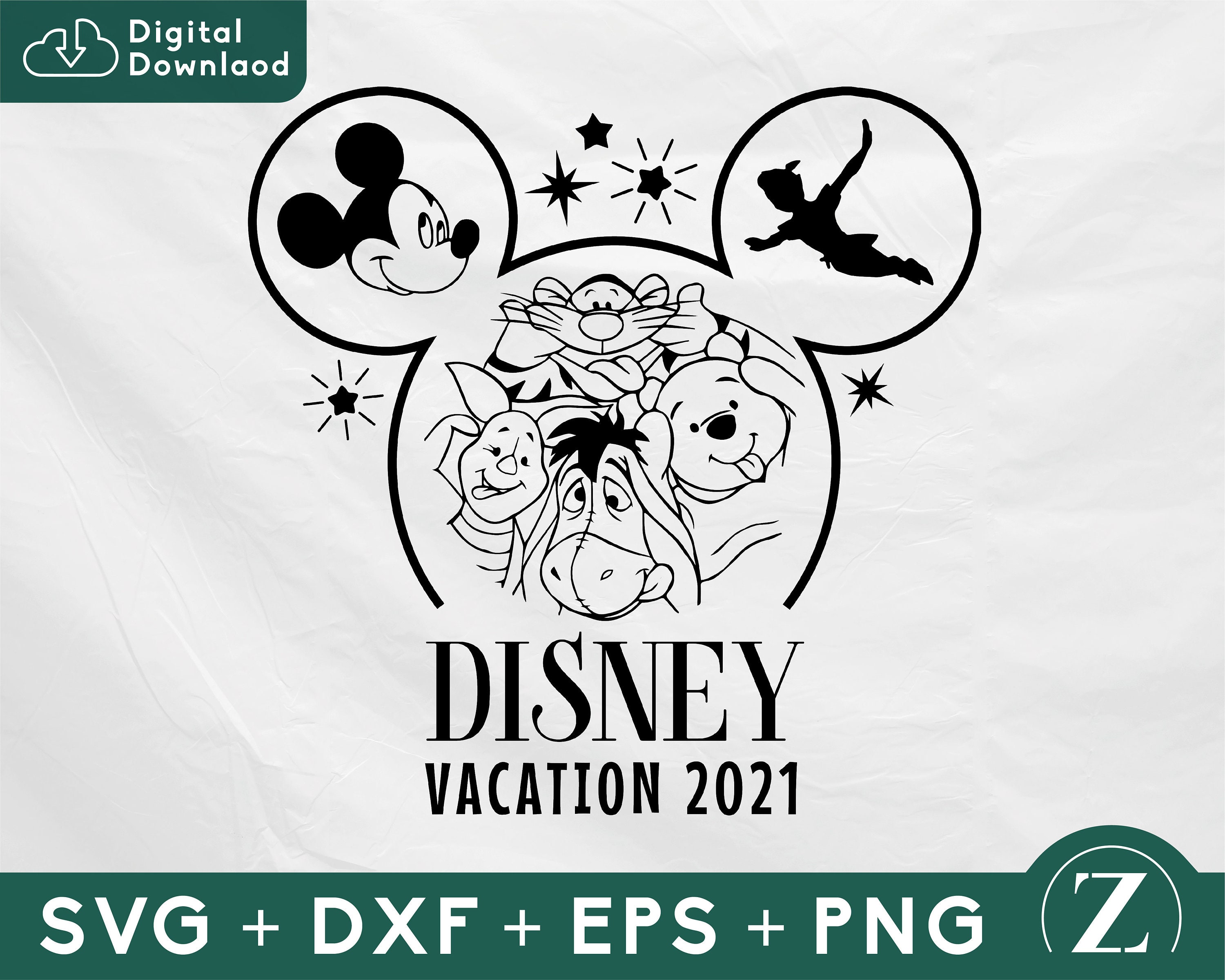 Disney Family Vacation 2021 Svg Disney Family Vacation Svg Disney Images